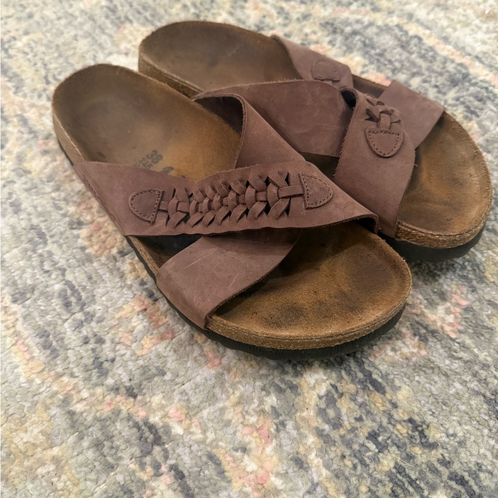 Papillio Women's Brown Sandals - Picture 2 of 3